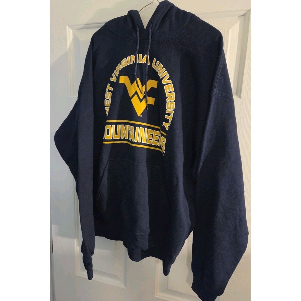 New West Virginia Mountaineers Hoodie Medium Adult M Captivating Apparel